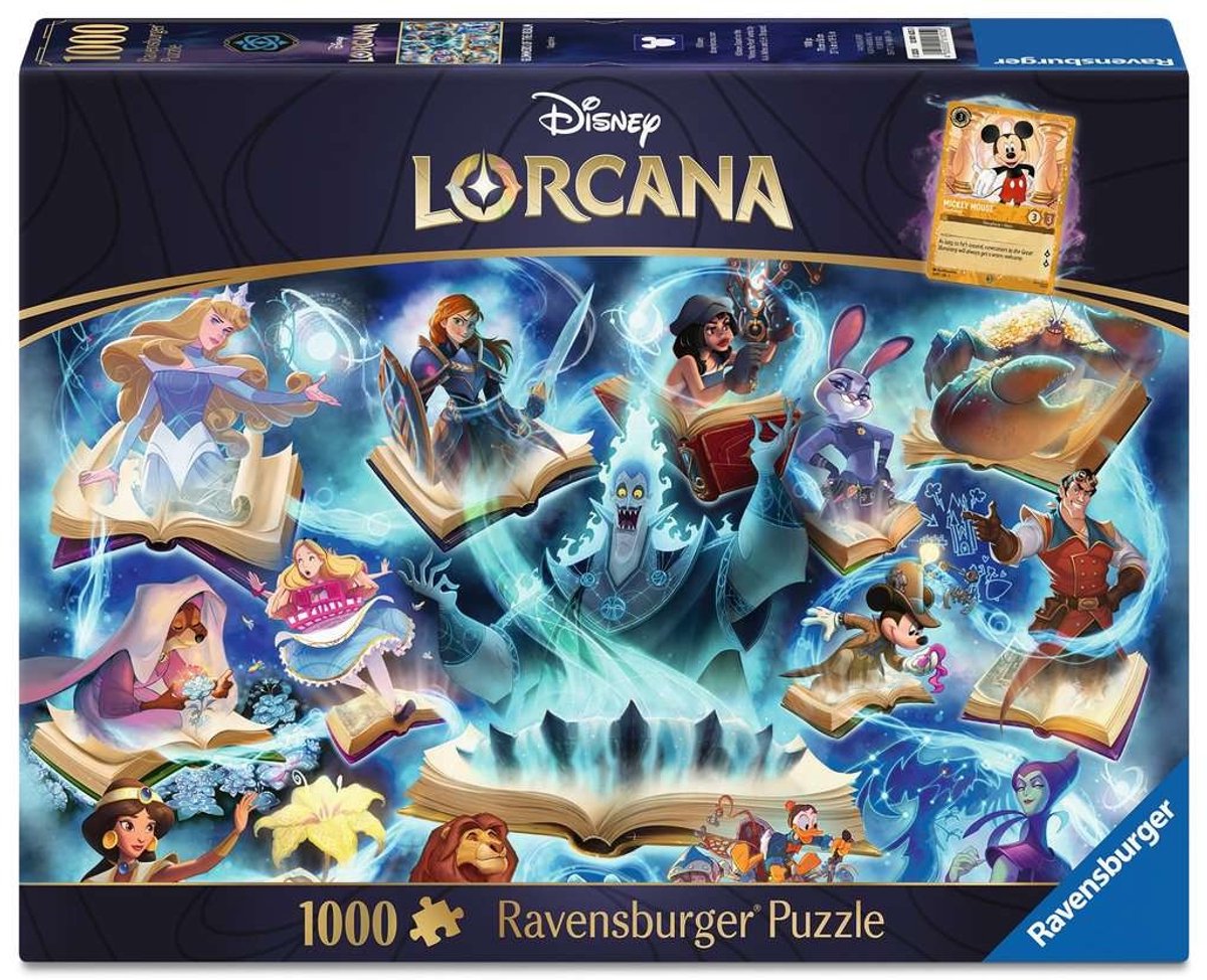 Puzzle Ravensburger Disney Lorcana Gimmers of the Realm : Saphir - 1000pcs.