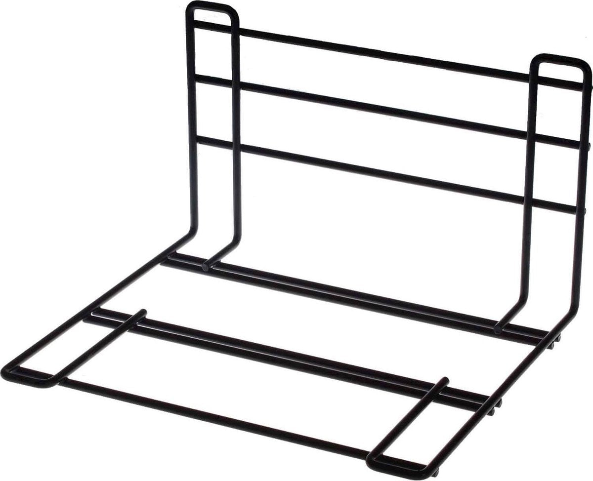 Crotte de rack à bagages noir avec du noir araignée