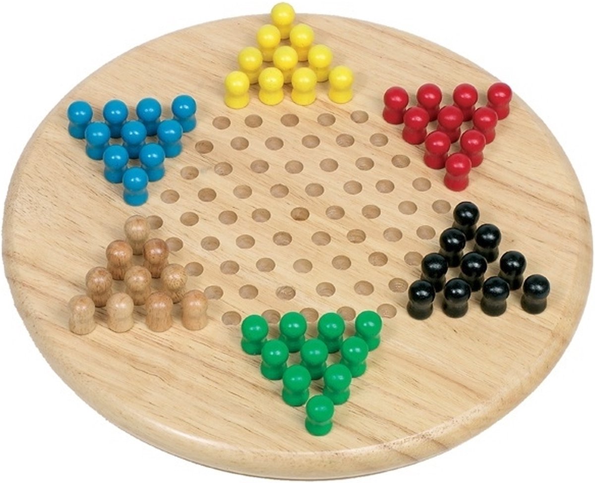 Halma en bois Goki