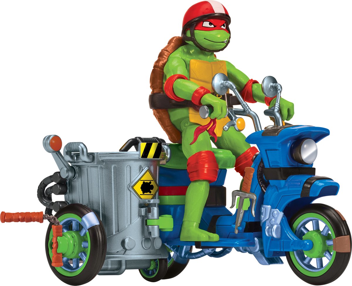 Playmates Teenage Mutant Ninja Turtles Battle Cycle Scooter avec Raphael