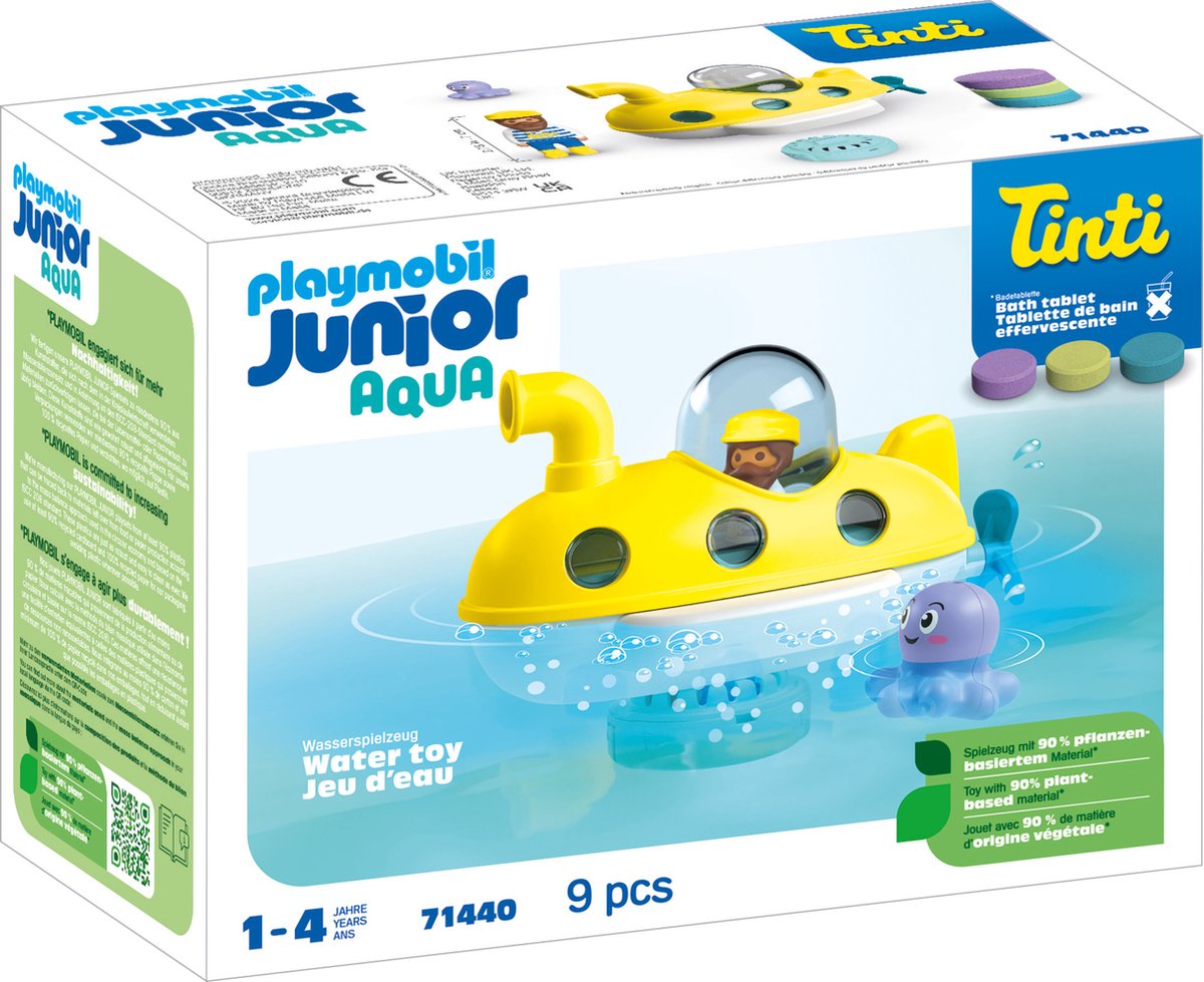 Playmobil junior tinti sous-marin coloré - 71440