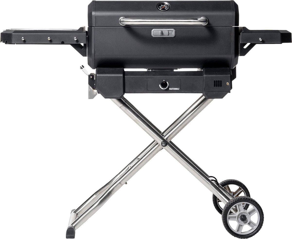 Barbecue à charbon portable masterbuilt et four à fumer avec chariot