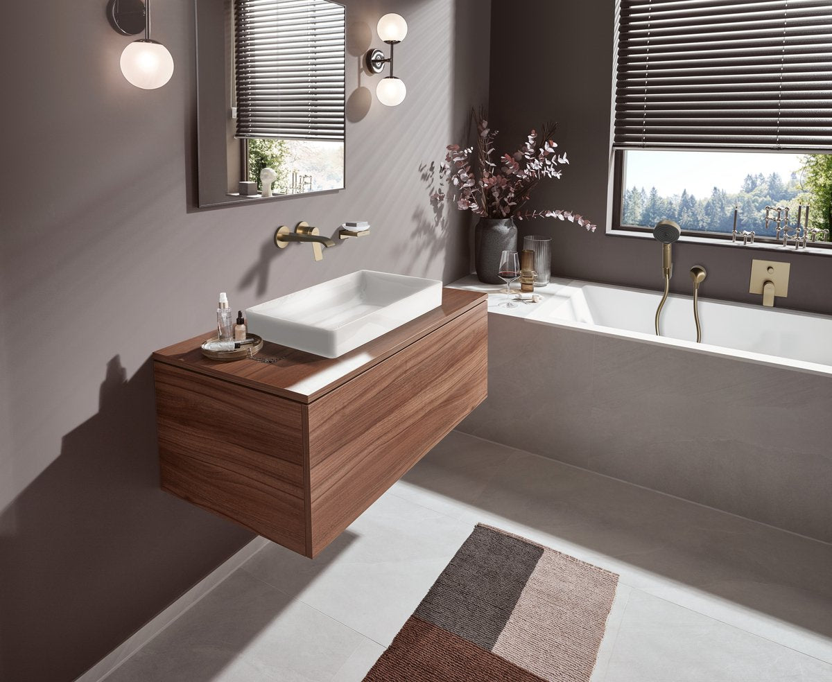 Hansgrohe vivenis - mitigeur de lavabo à encastrer - taille 192 mm - bronze brossé