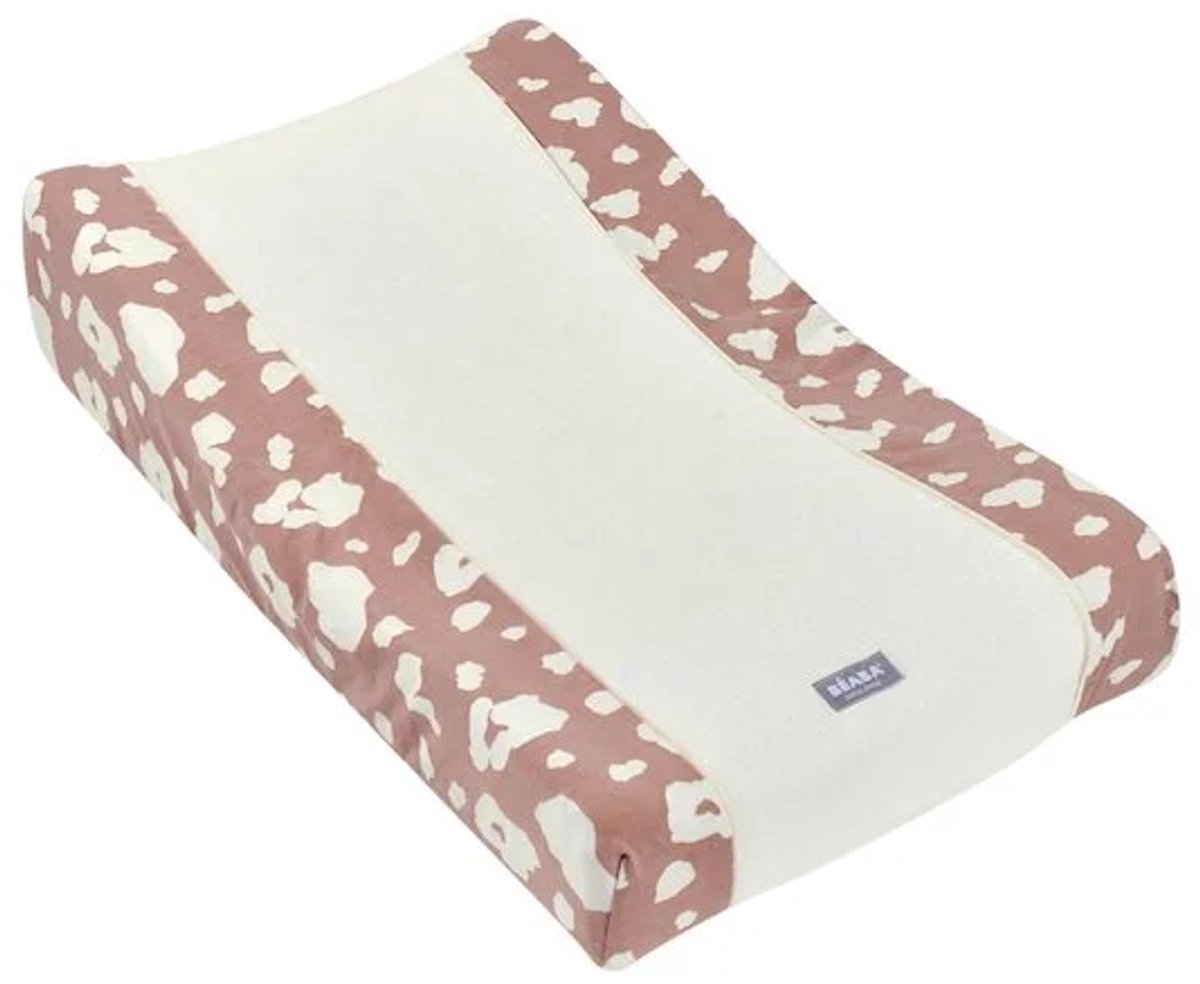 Housse de canapé Dreaba béaba - 100% coton biologique gots - oeko-tex classe 1 - tissu gaufré doux et absorbant - pour coussin à langer longueur de canapé - naturel