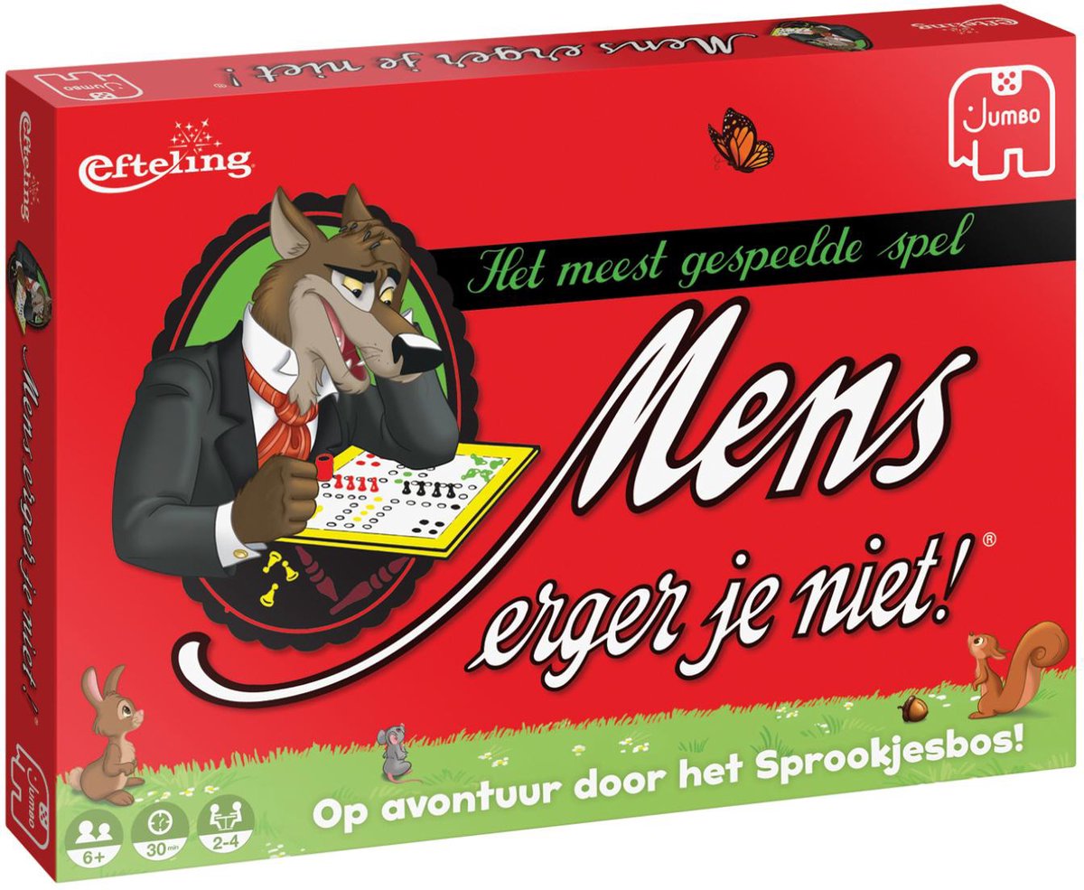 Jumbo man, ne sois pas ennuyé, jeu de société d'arbre à fées