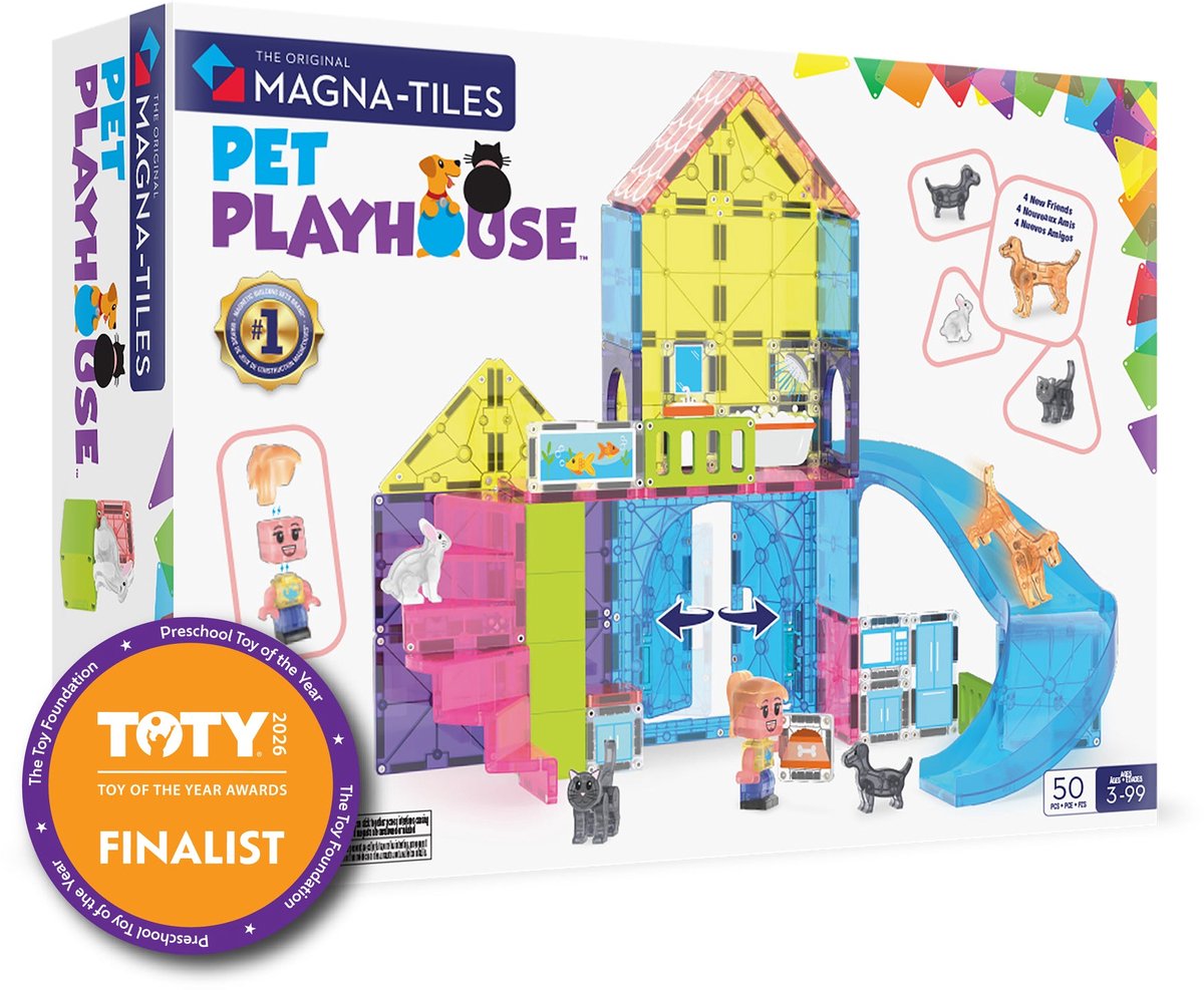 Tuiles Magna | maisonnette pour animaux de compagnie, ensemble de 50 pièces