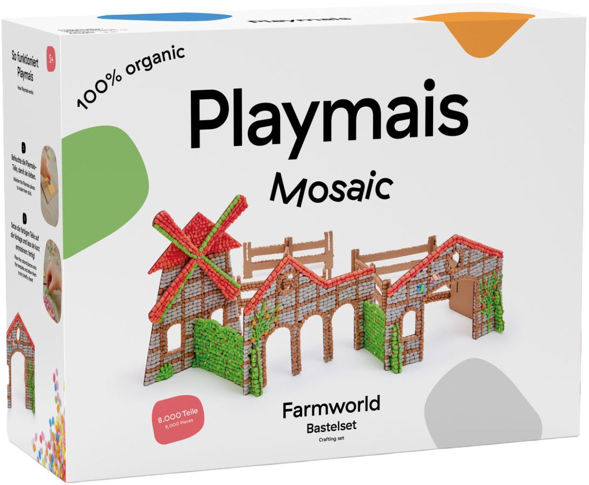 Coffret ferme mosaïque Playmais - 8000 pièces