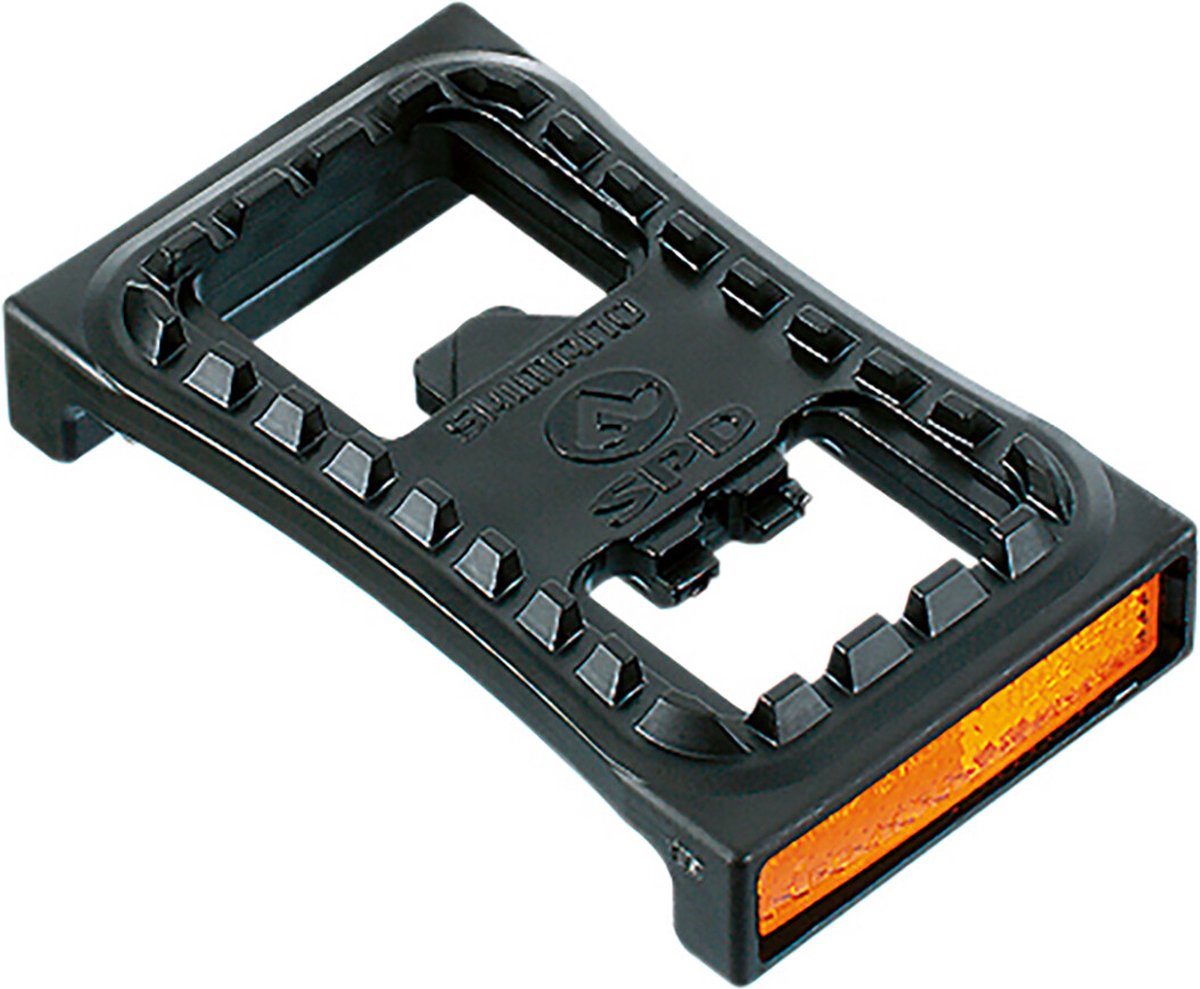 Shimano jeu de réflecteurs de pédale SD-PD22 plastique noir 2 pièces