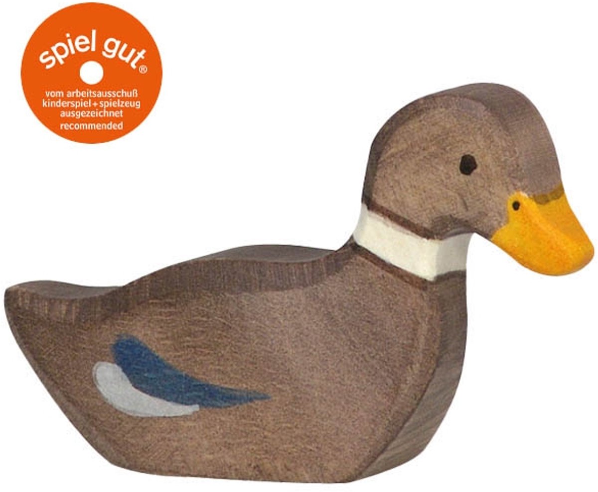 Canard Holztiger, nageant. 6 cm. 6x1,9