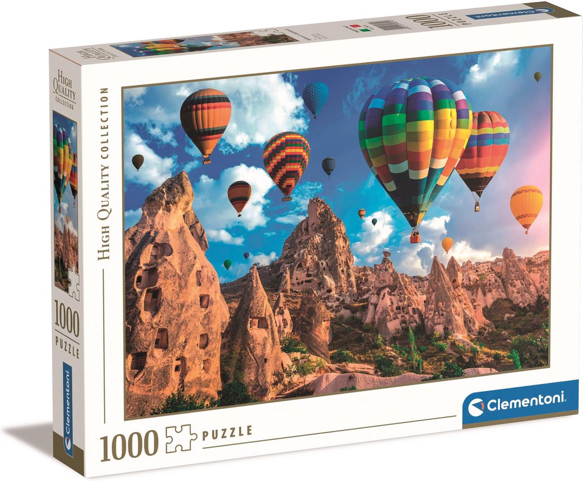 Clementoni Jigsaw Puzzle Ballons en Cappadoce, 1000st.