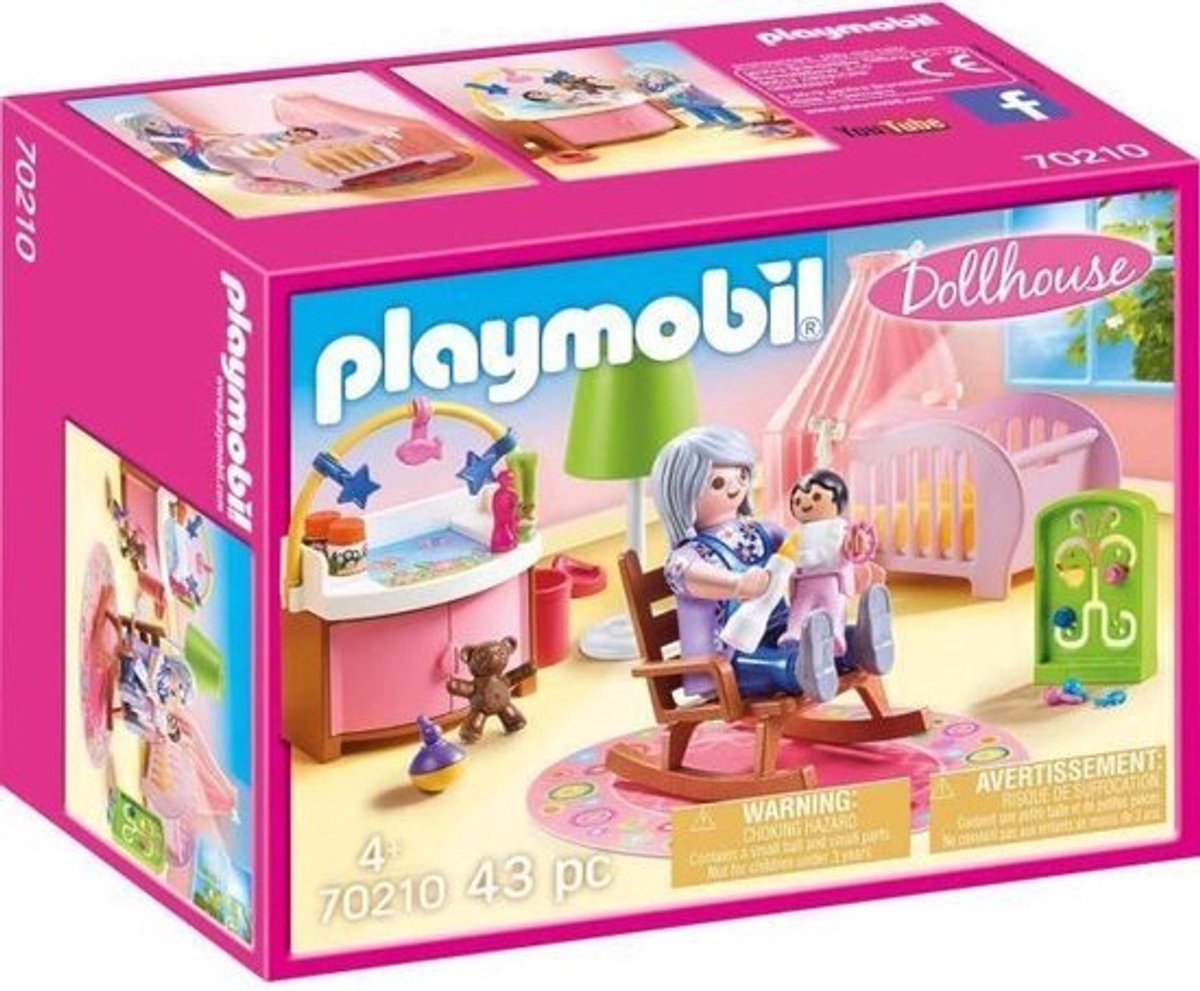 Chambre de bébé maison de poupée Playmobil - 70210