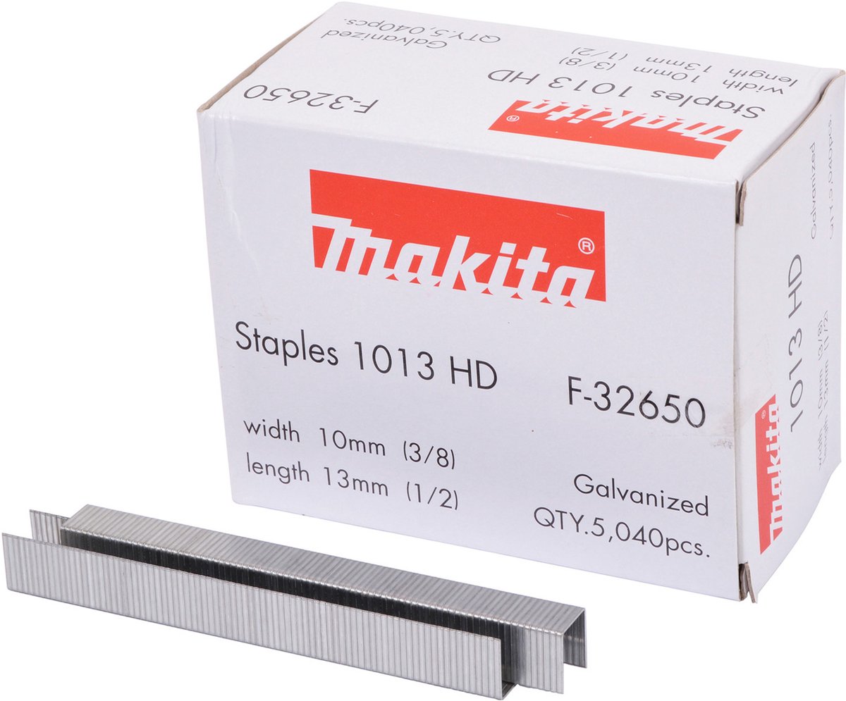Accessoires Makita non galvanisés en 13 mm. 1013hd-f-32650