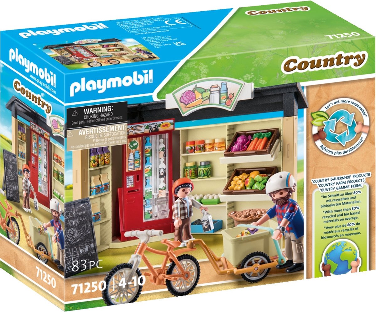 Magasin de ferme ouvert 24h/24 Playmobil Country - 71250