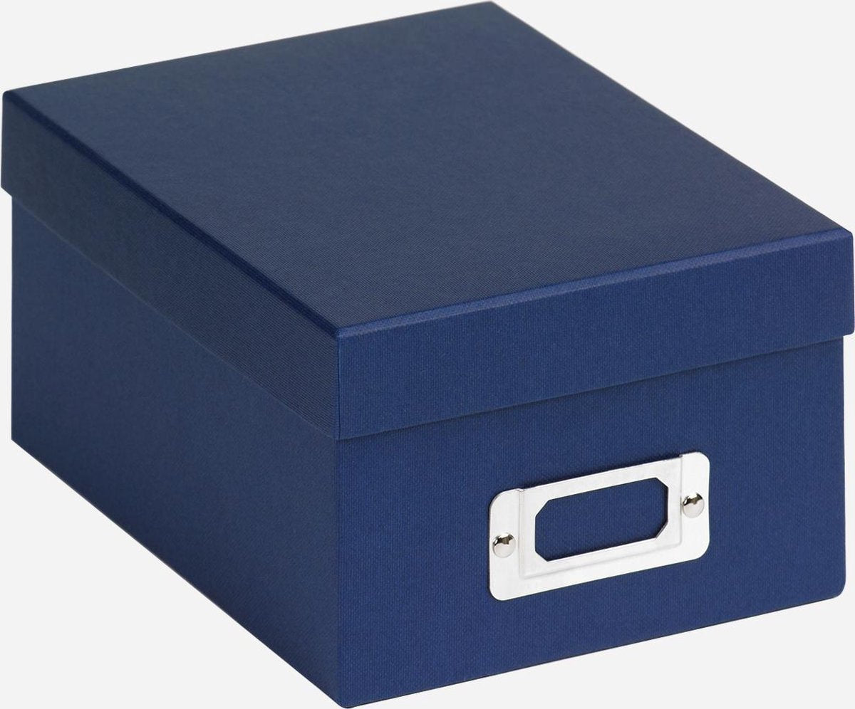 Walther fb-115-l fun - boîte de rangement photos - dimensions 17 x 22 x 11 cm - 700 photos 10 x 15 cm - bleu