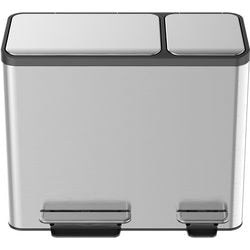 Poubelle à pédale Eko 31718276 acier inoxydable (acier inoxydable) argent