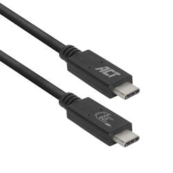 Act câble USB-C ac7401 noir 1 m