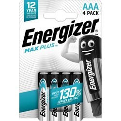 Energizer Max Plus LR03 AAA blister 4 pièces