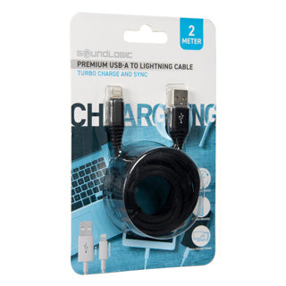 Câble de chargement USB et Lightning sans marque | 4 pièces