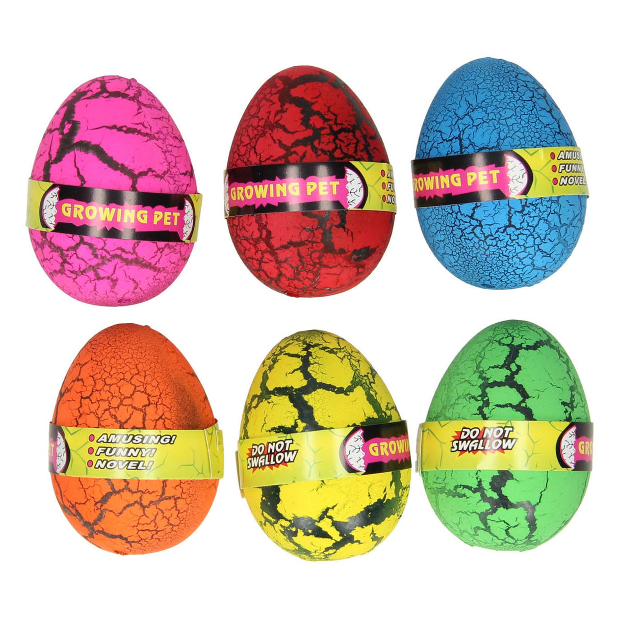 Oeuf de croissance de dinosaure coloré Duckiez