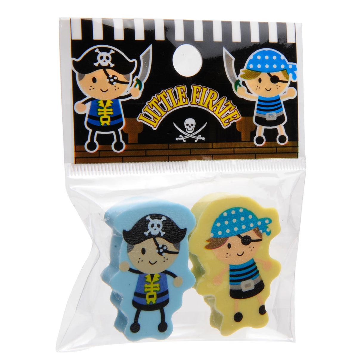 LG-imports gommes - pirate, 2 pcs.