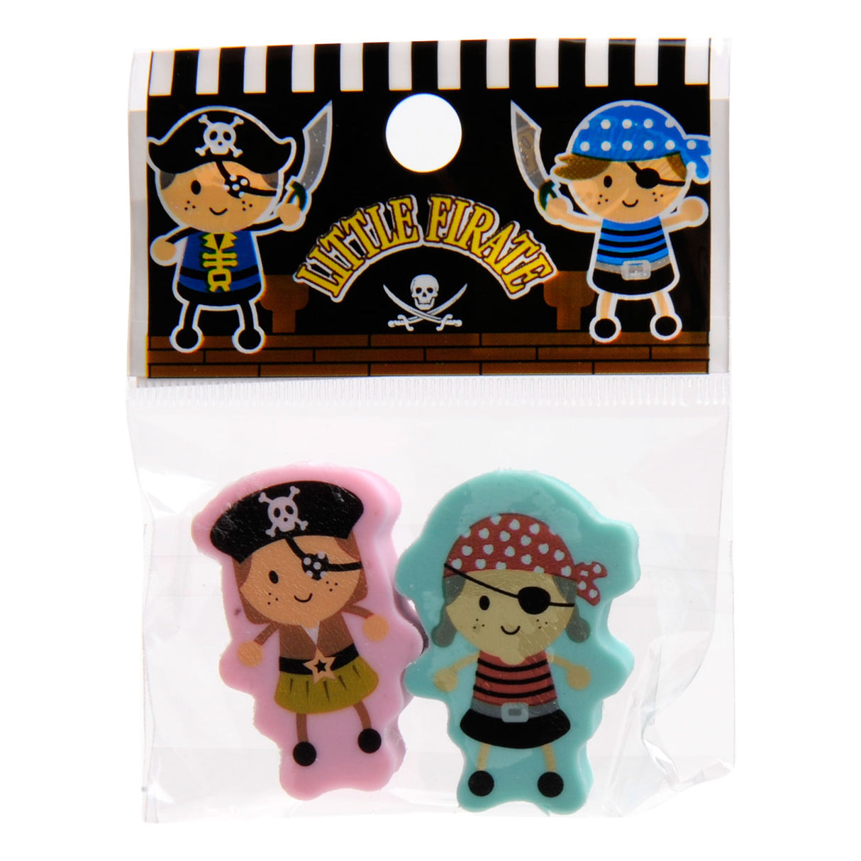 LG-imports gommes - pirate, 2 pcs.