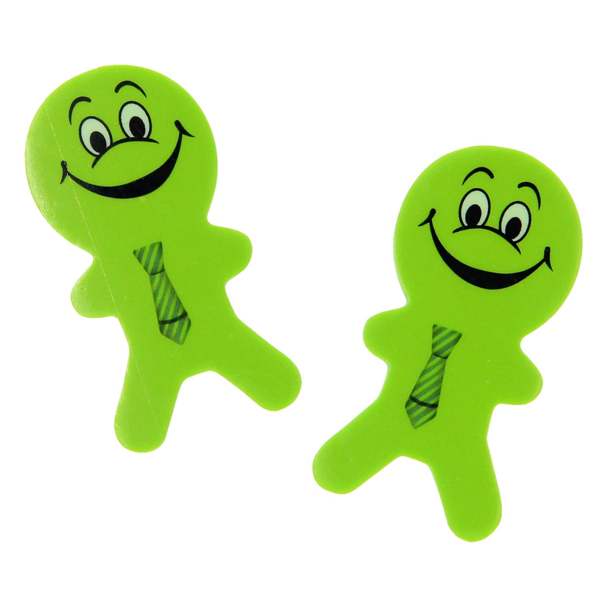 Gomme Duckiez - visage souriant, 2 pcs.