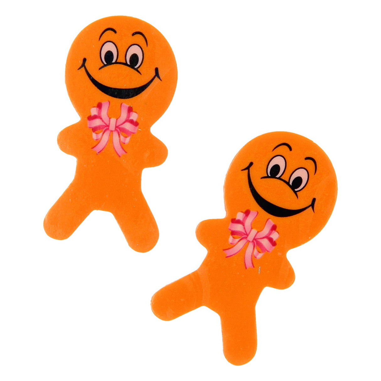 Gomme Duckiez - visage souriant, 2 pcs.