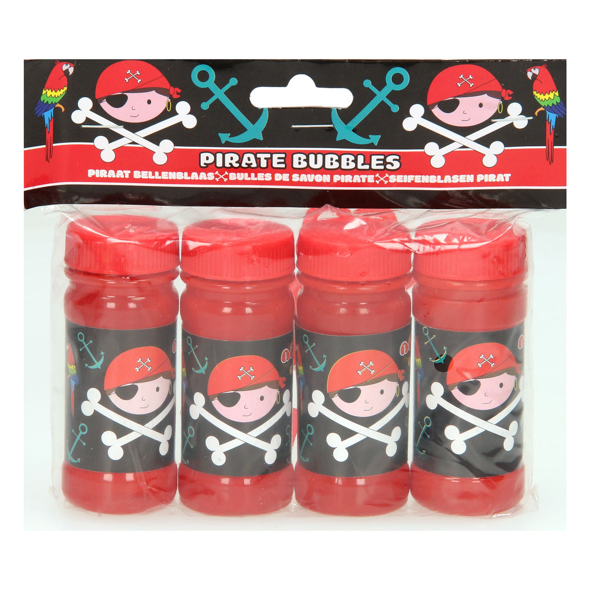 LG-import des pirates soufflant des bulles, 4x50ml