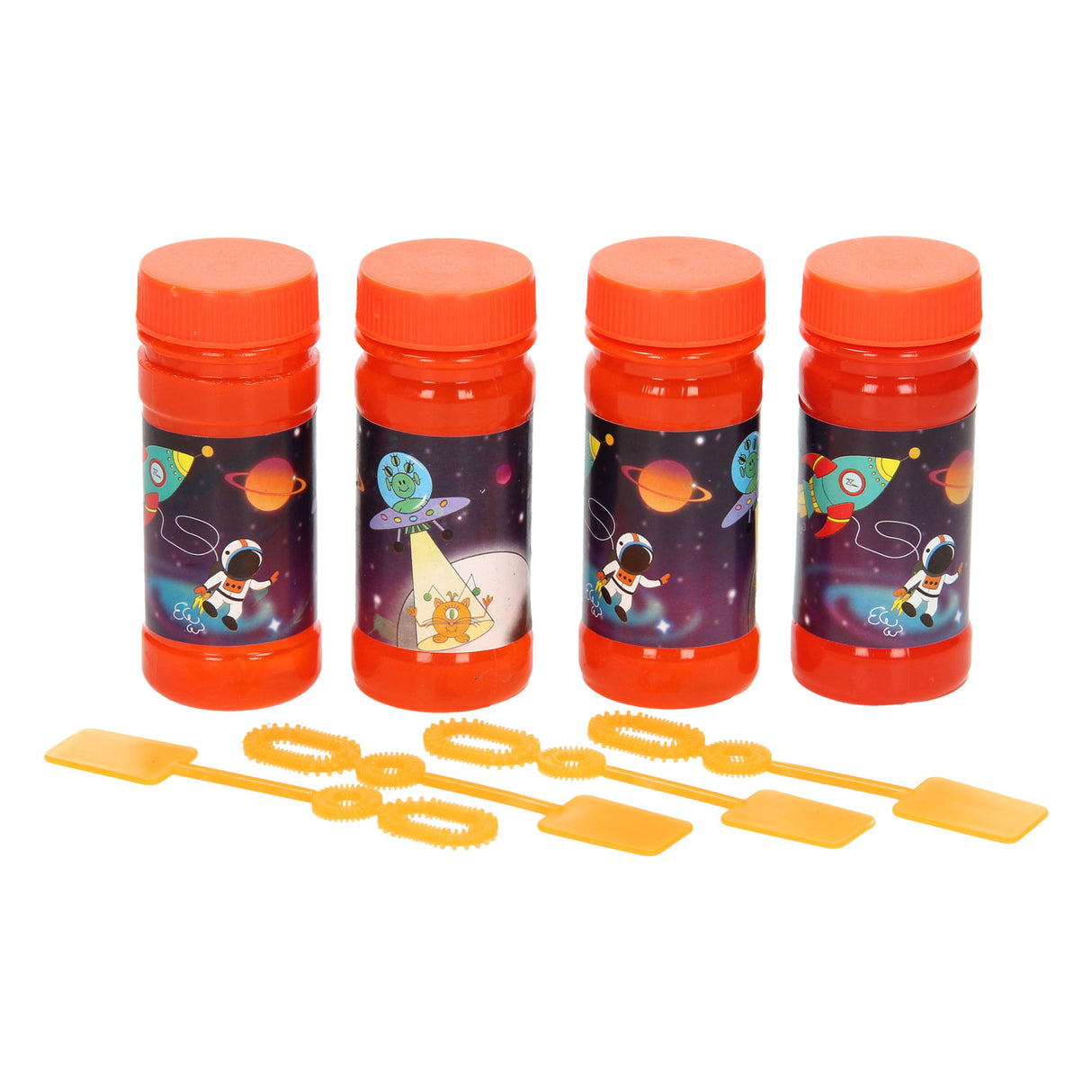 Souffleur de bulles spatiales Duckiez, 4x50ml