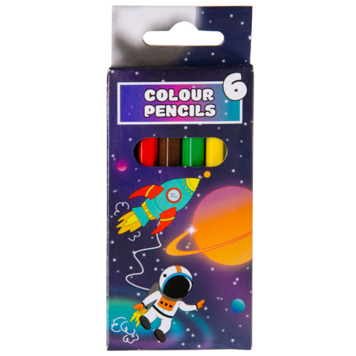 Espace crayons de couleur Duckiez, 6 pcs.