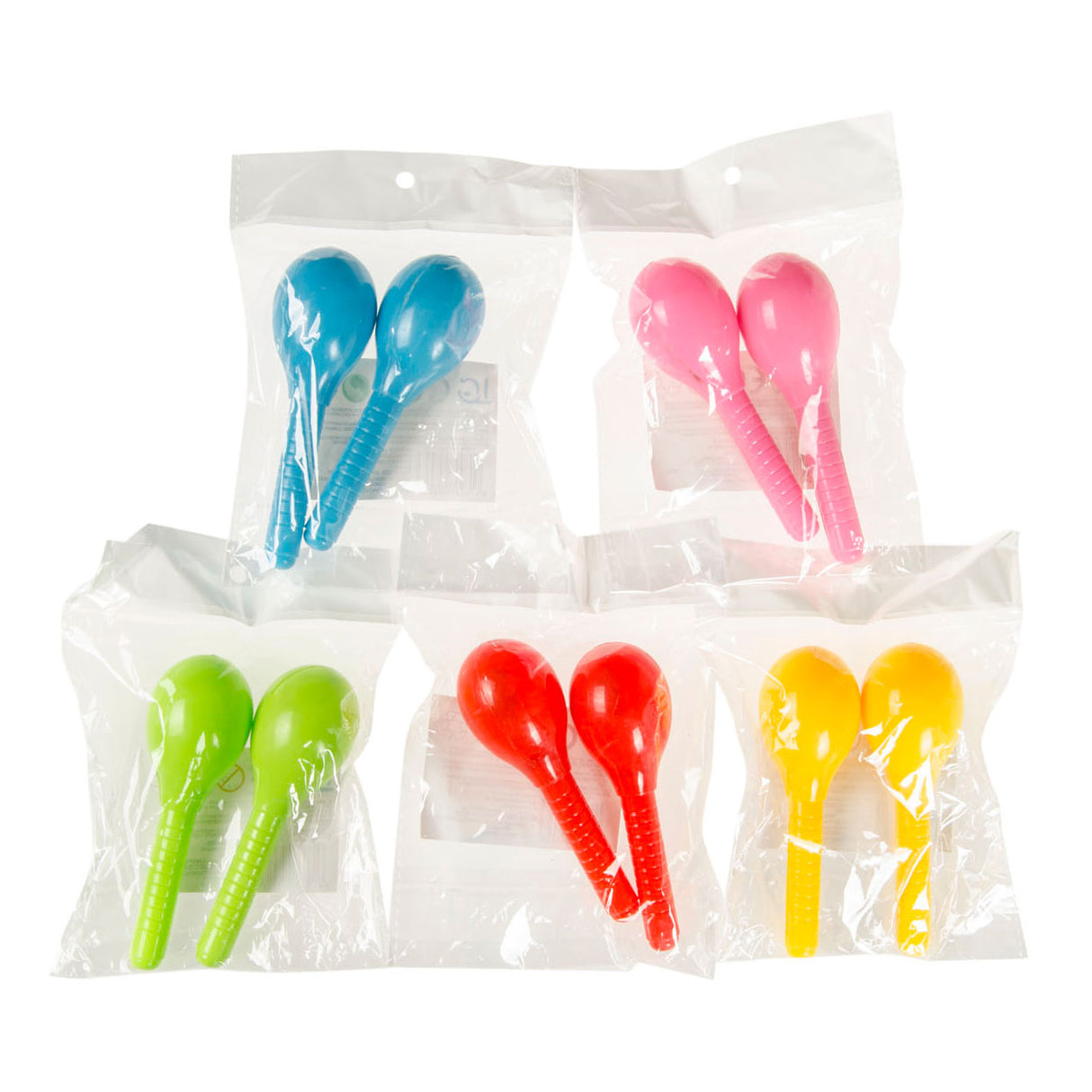 Duckiez mini maracas couleur, 2 pcs.