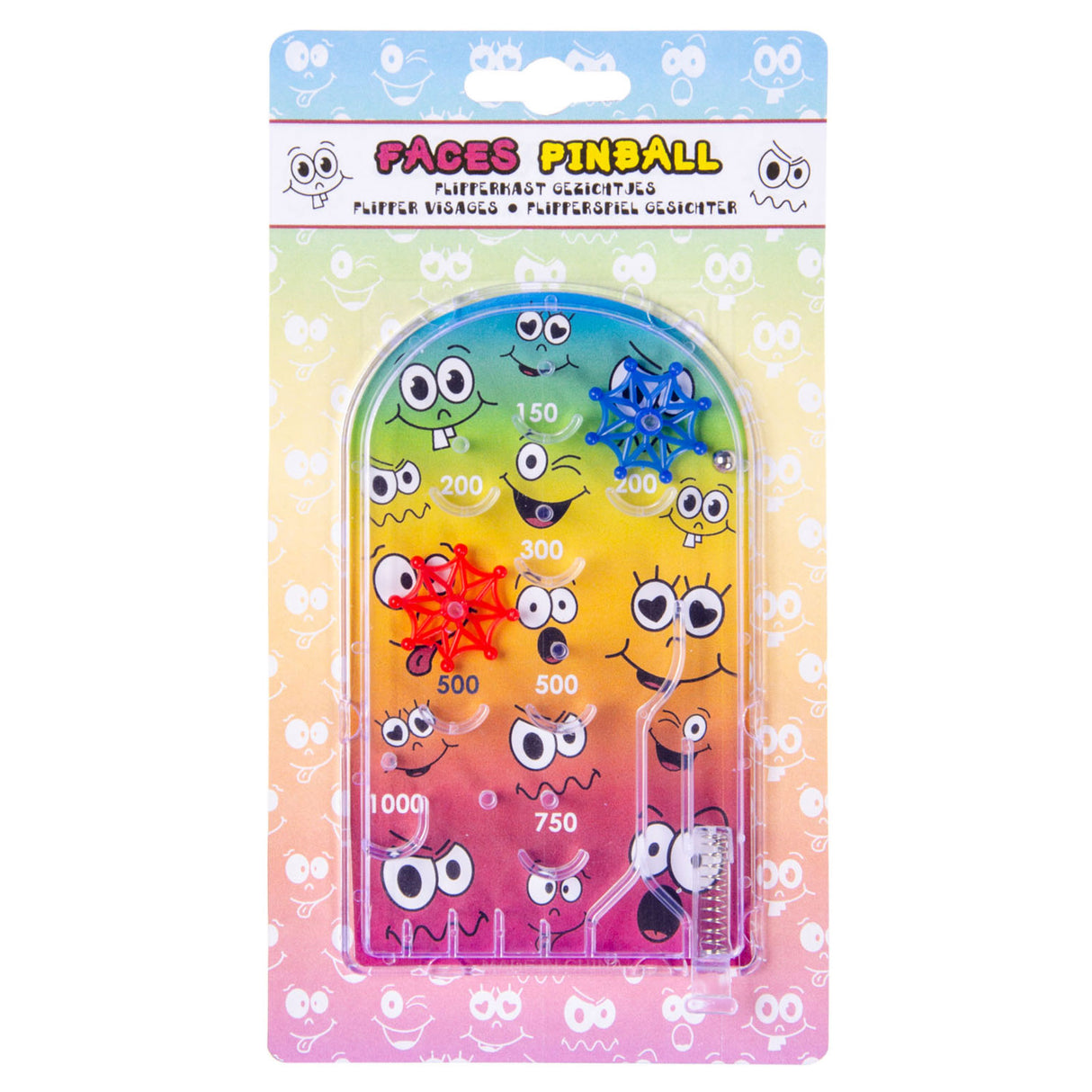 Jeu de flipper Duckiez, visage souriant