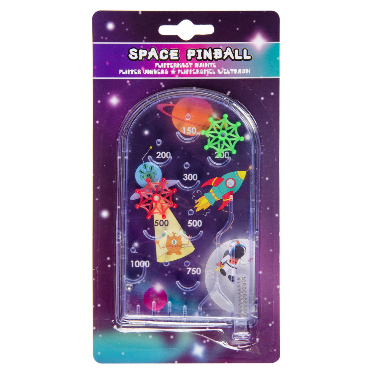 Jeu de flipper Duckiez, voyage dans l'espace