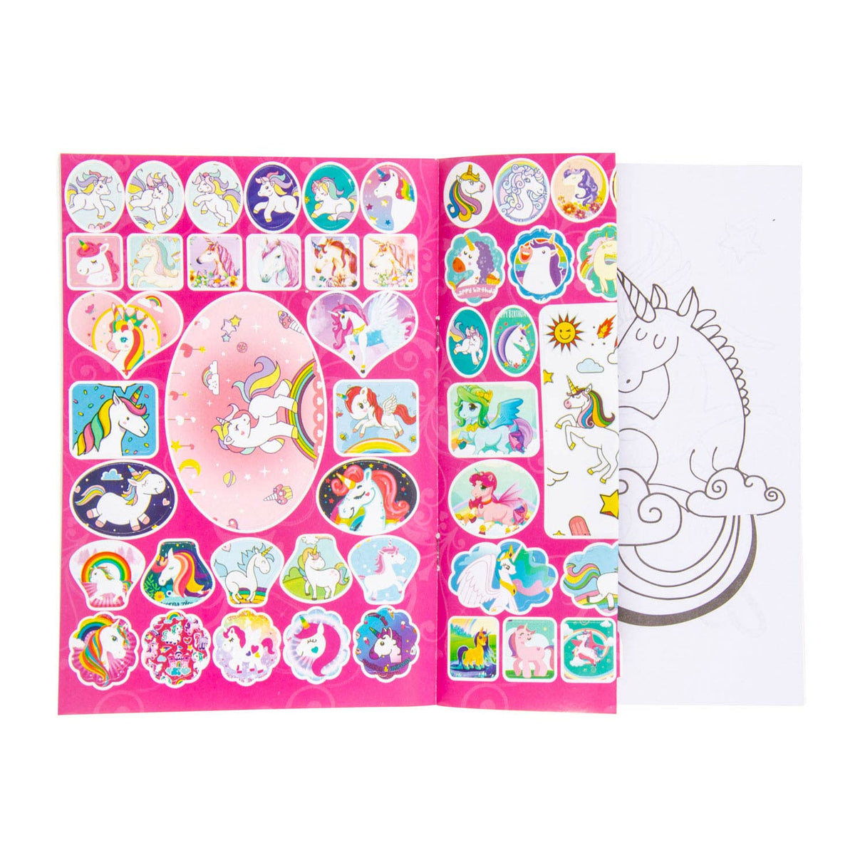 Livre de coloriage licorne Duckiez
