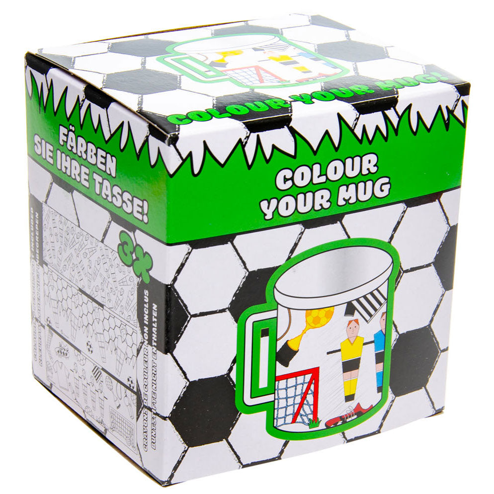 Duckiez coloriez votre propre tasse de football