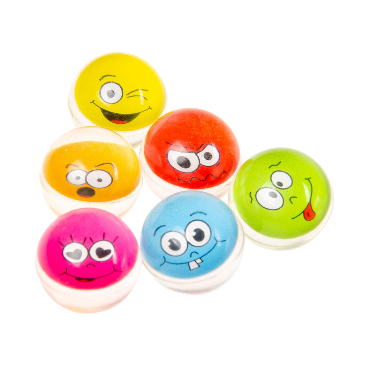 Visage souriant de balle rebondissante Duckiez