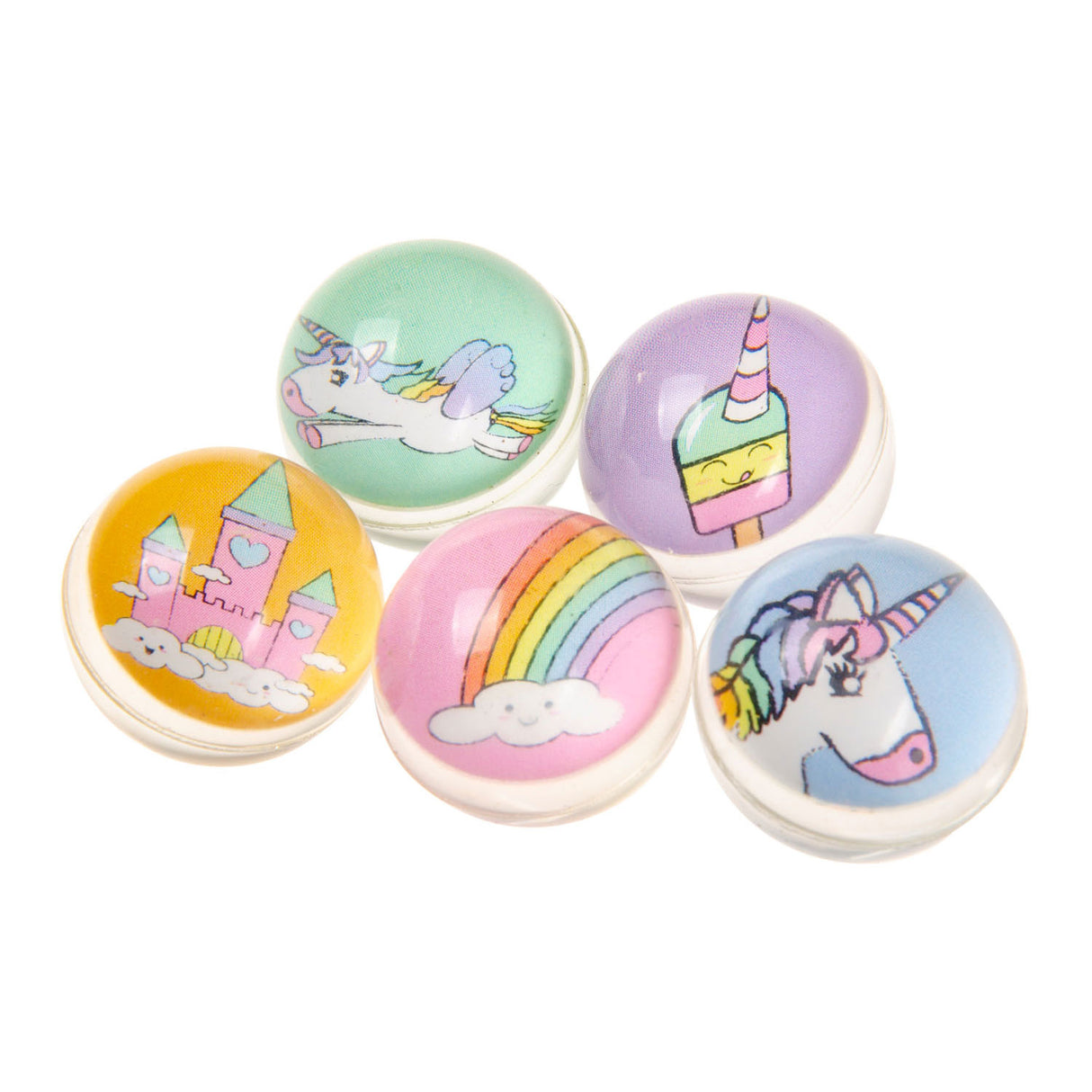 Balle rebondissante Duckiez licorne