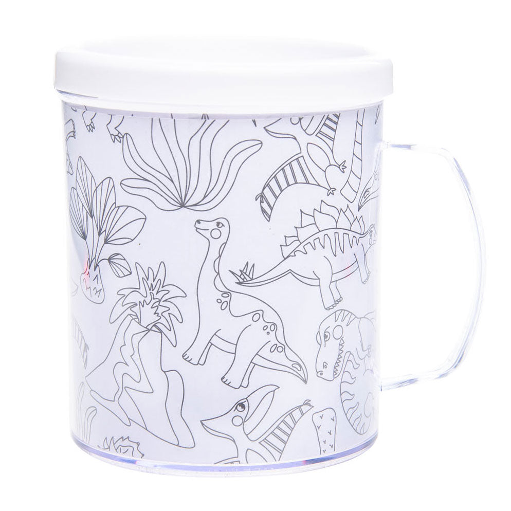 Duckiez colorie ta propre tasse dinosaure