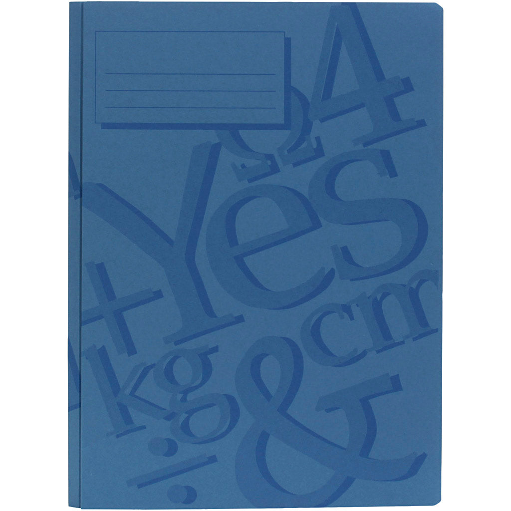 Cahier d'exercices, a4, bleu, 100 pièces, 1 boîte
