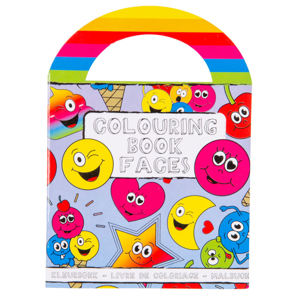 Livre de coloriage Duckiez avec autocollants smiley