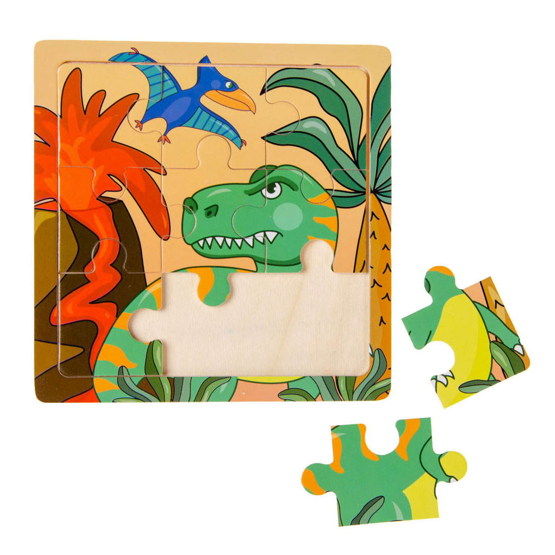 Puzzle en bois Duckiez (espace, pirate ou dinosaure)