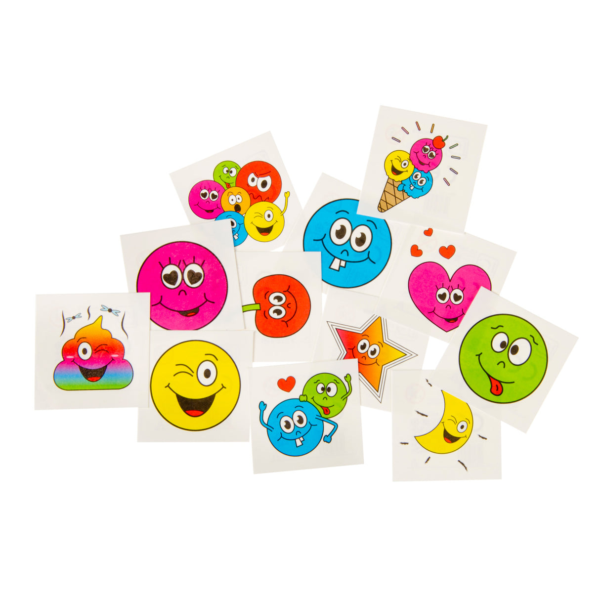Visages de tatouages Duckiez, 12 pcs.