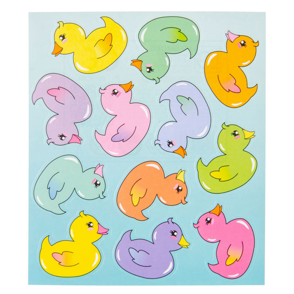 Feuille d'autocollants Duckiez de canards