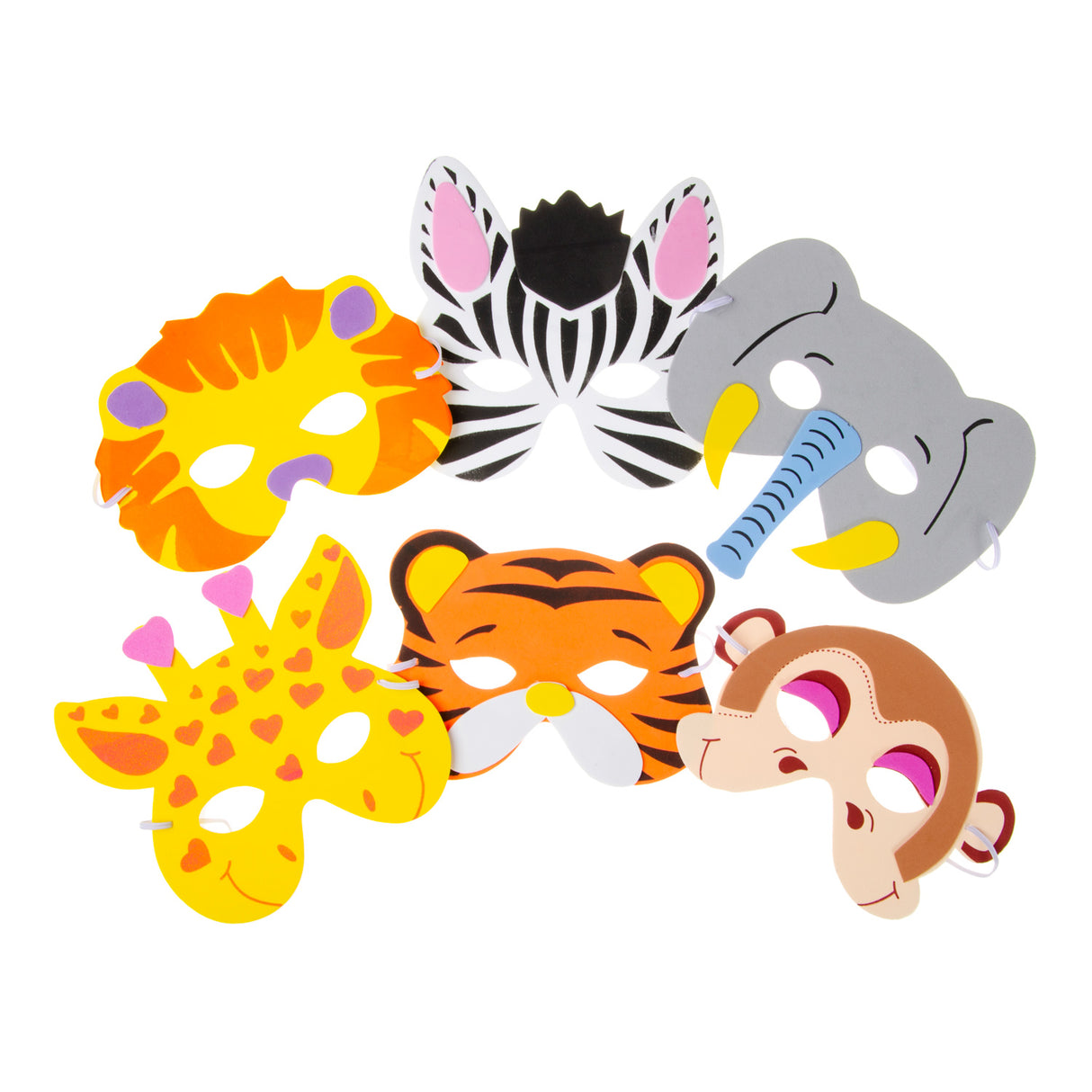 Masque en mousse Duckiez animal sauvage