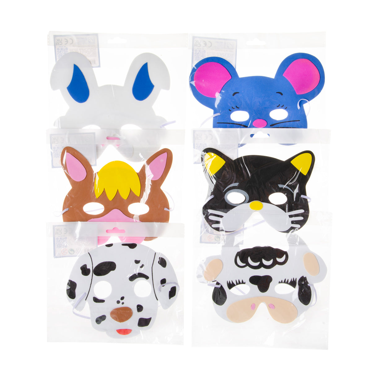 Masque en mousse Duckiez animal de la ferme