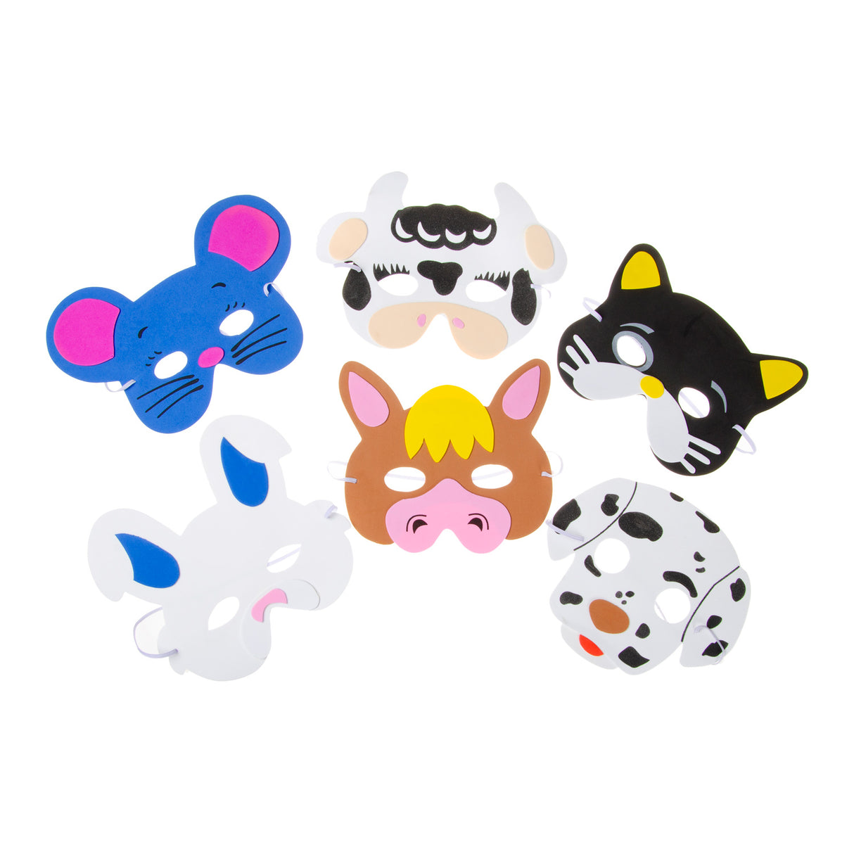 Masque en mousse Duckiez animal de la ferme