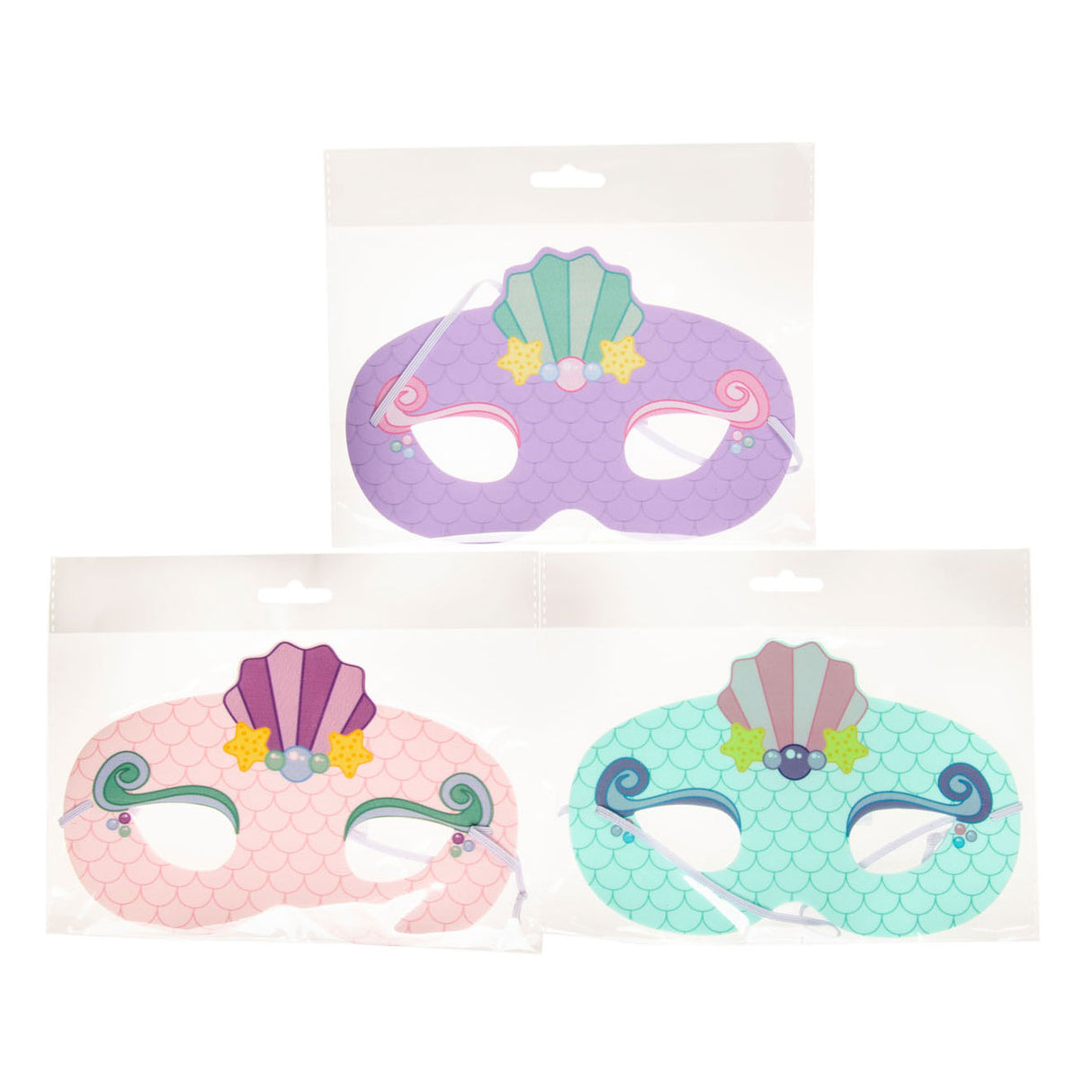 Masque en mousse Duckiez sirène