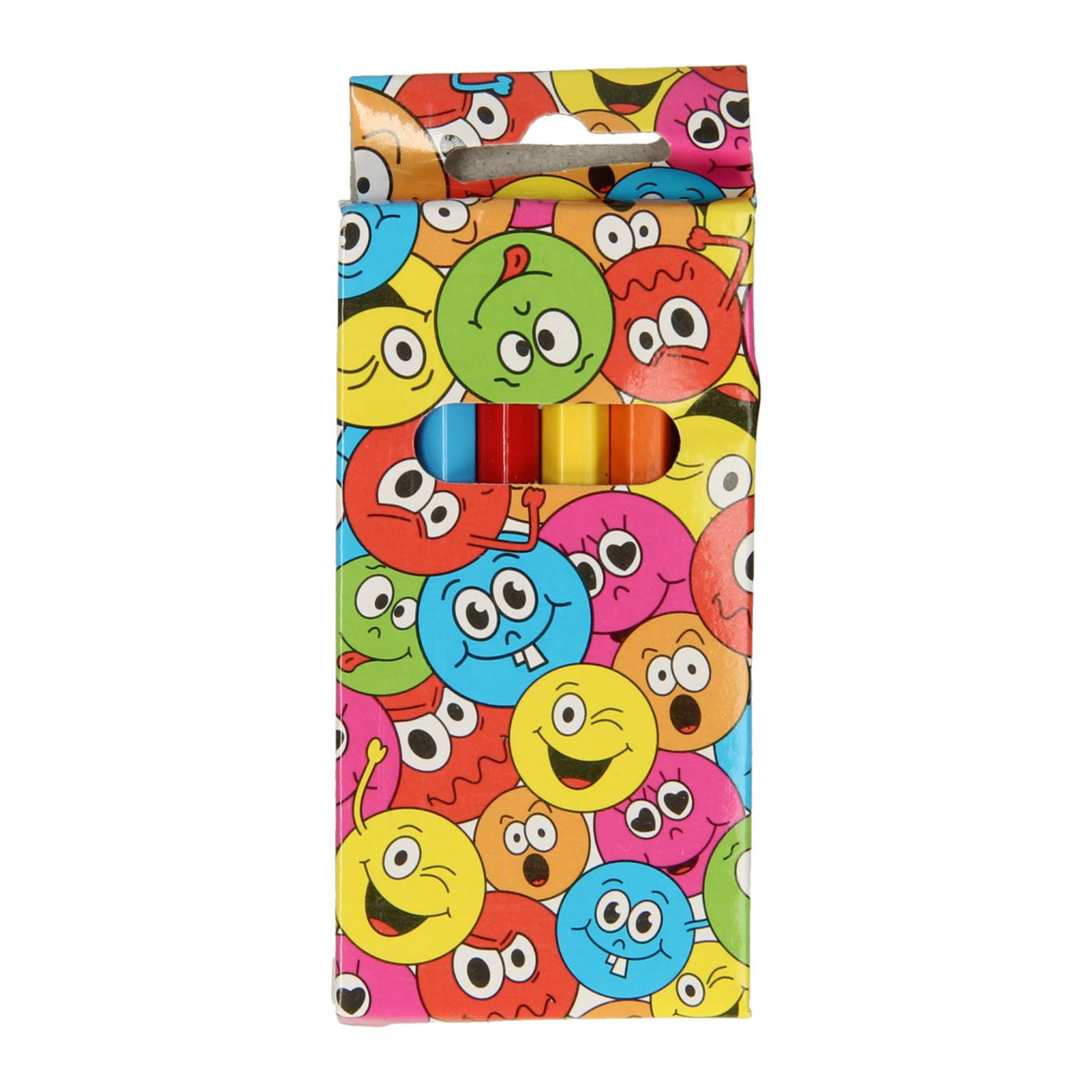 Crayons de couleur Duckiez visage riant, 6 pcs.