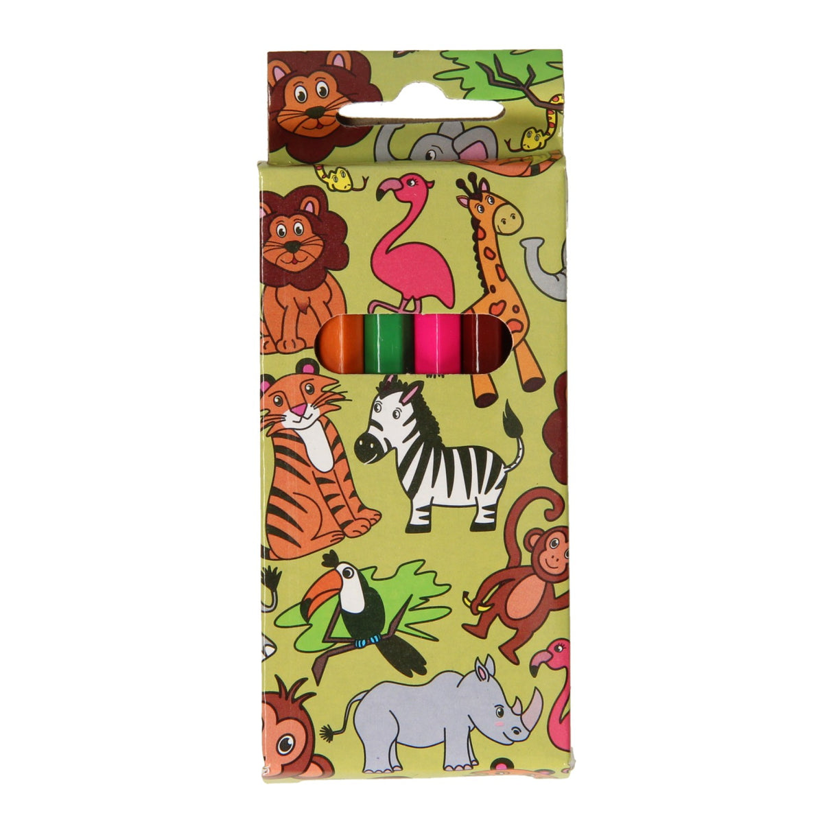 Crayons de couleur Duckiez animaux sauvages, 6 pcs.