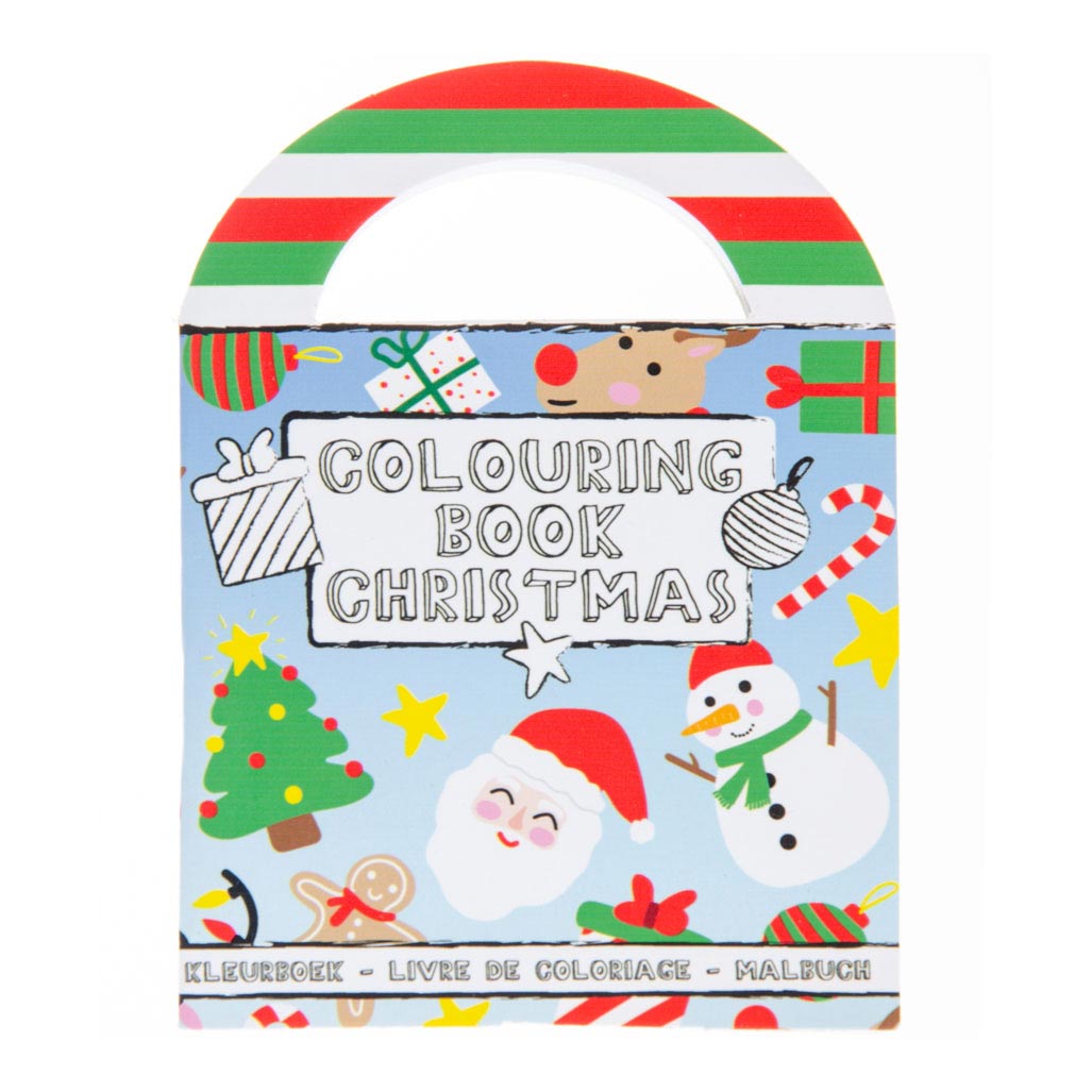 Livre de coloriage Duckiez avec autocollants de Noël